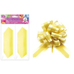 24 Wholesale 2 Piece Instant Gift BowS- Gold Only