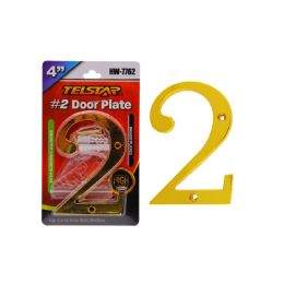 24 Wholesale Number '2', Gold 4'