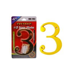 24 Wholesale Number '3', Gold 4'