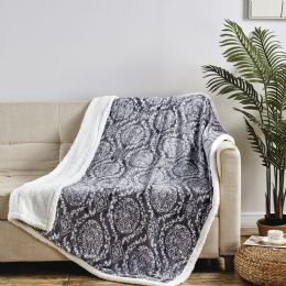 12 Pieces Plush Fleece Throws Gracey Printed - Fleece & Sherpa Blankets