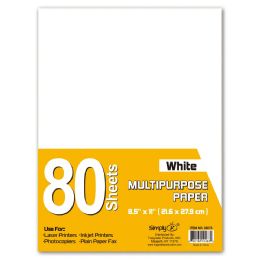 48 Pieces 80ct Multi Purpose Paper - Paper