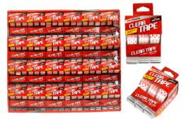 24 of 3 Pack Clear Tape