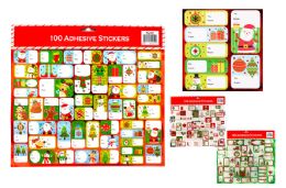 24 Pieces Christmas Gift Tag Stickers - Stickers