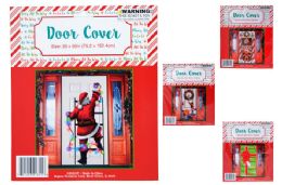 24 Wholesale Christmas Assorted Door Cover