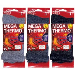 12 Pairs Men's Thermal Winter Sock - Womens Thermal Socks