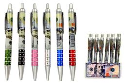 24 Pieces 100$ Bill Ballpoint Pen - Pens