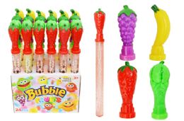 48 Pieces Fruit Bubble Stick - Bubbles