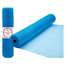 12 Pieces Tulle Fabric Roll Turquois - Craft Kits