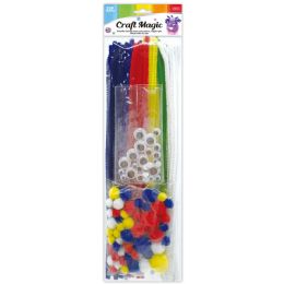24 of 116ct Diy Creativity Kit 24s Stems PoM-Pom Googly Eyes Prima