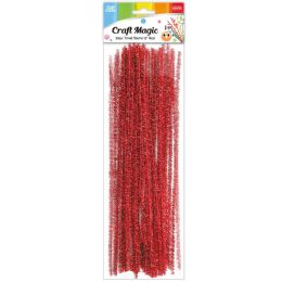 24 Pieces 12"/30ct Tinsel Stems - Craft Kits