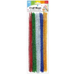 24 Pieces 12"/30ct Tinsel Stems - Craft Kits
