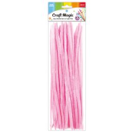 24 Pieces 12"/40ct Tinsel Stems - Craft Kits
