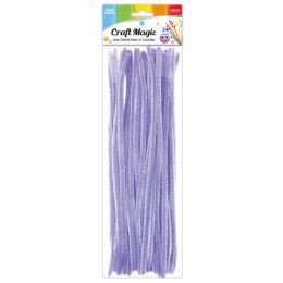 24 Pieces 12"/40ct Tinsel Stems - Craft Kits