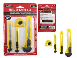 96 Pieces 4-Piece Utility Knife Set - Kitchen Cutlery