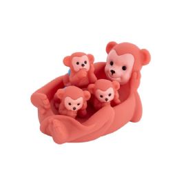 12 Pieces Monkey Family Bath Play Set - Bathroom Accessories