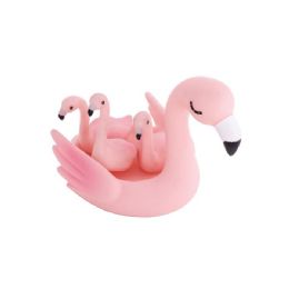 12 Pieces Flamingo Family Bath Play Set - Bathroom Accessories