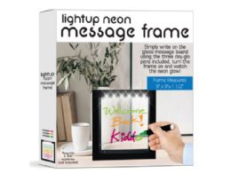 4 of BatterY-Operated Led Neon Effect Message Frame With 3 Markers