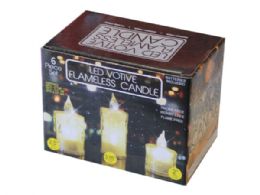 12 of 6 Pack Decorative Led Flameless Candle Set
