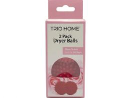 36 pieces Trio Home Two Pack Dryer Balls With Rose Scent - Laundry Detergent