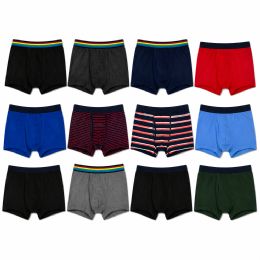 Yacht And Smith Boys Cotton Boys Boxer Briefs Underwear In Assorted Colors , Size Medium
