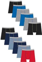 216 Pieces Boys Cotton Mix Brands Underwear Boxer Briefs In Assorted Colors , Size Medium - Kids Clothes Donation