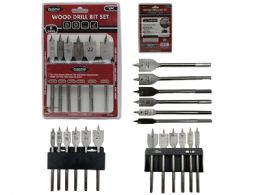 48 Pieces 6-Piece Wood Spade Drill Bit Set 10 13 16 19 22 25mm - Drills and Bits