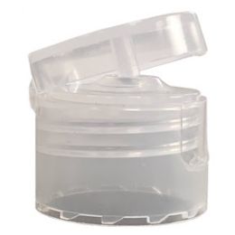 Clear Flip Top Cap (for 2 Oz Bottle) - Personal Hygiene For Donations
