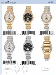12 pieces Ladies Watch - 53425 assorted colors - Women's Watches