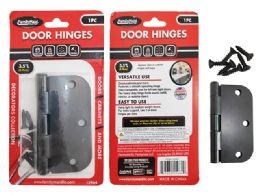 48 Pieces 3.5" Heavy Duty Satin Nickel Door Hinges In Silver - Doors