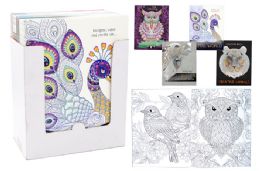 48 Pieces Adult Coloring Book (animals) - Coloring & Activity Books
