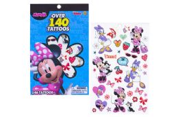 24 Pieces 140 Count Stick On Tattoos Minnie Mouse - Tattoos and Stickers