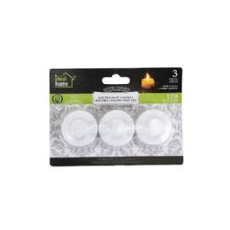 48 pieces Ideal Home LED Tealight 3PK Amber Light - Candles & Accessories