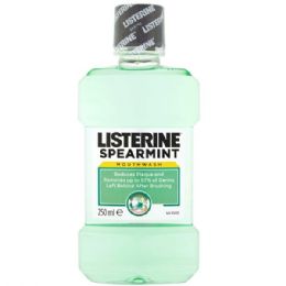 6 pieces Listerine 250ml Spearmint UK - Personal Care Items