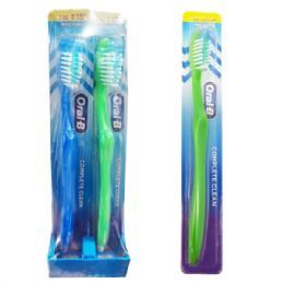 96 Pieces OraL-B Toothbrush Complete Clean Med - Toothbrushes and Toothpaste