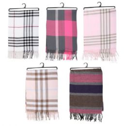 Thermaxxx Ladie's Scarf Plaid Stripes HD