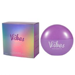 24 Pieces Ladies Edp 3.4oz Vibes Euphoria - Perfumes and Cologne