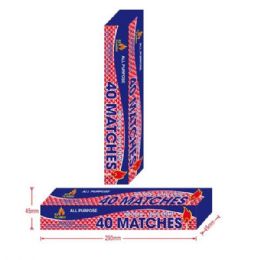 48 pieces EZ Flames BBQ Matches 40CT - BBQ supplies