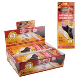 160 pieces Thermaxxx Air Activated Warmers 1PR Feet S/M - Arm & Leg Warmers