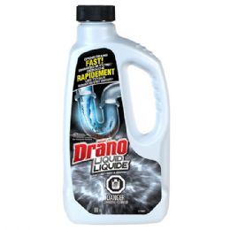 12 pieces Drano Liquid 900ml (30.4oz) Drain Cleaner - Cleaning Products