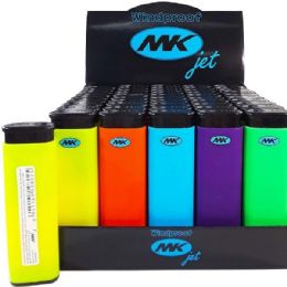 500 pieces MK Jet WINDPROOF Lighter Assorted Color - Lighters