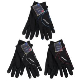72 of Thermaxxx Men Gloves w/ Touch Neoprene Grip Palm