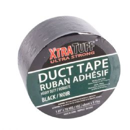 48 of XtraTuff Duct Tape 1.89in by 10yd Black