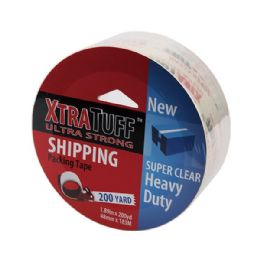 24 of XtraTuff Packing Tape 1.89in by 200yd Super Clear