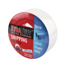 24 pieces XtraTuff Packing Tape 1.89in by 200yd Clear - Tape & Tape Dispensers