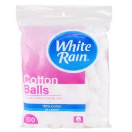 24 of White Rain 100Count Cotton Balls
