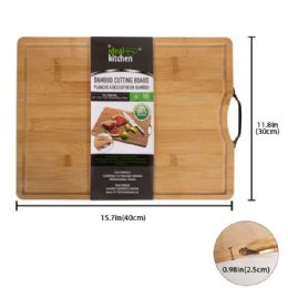 12 pieces Ideal Kitchen Bamboo Cutting Board 30x40x2.5cm - Cutting Boards
