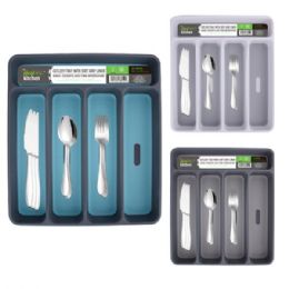 12 pieces Ideal Kitchen Cutlery Tray 32.5x29x4.5cm 5 Section - Kitchen Cutlery