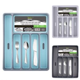 12 pieces Ideal Kitchen Cutlery Tray 40.53x33.5x4.5cm 6 Section - Kitchen Cutlery