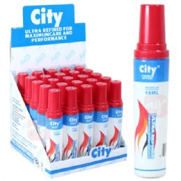 300 pieces City Butane Gas Refill 18ml - Lighters