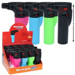 144 pieces Maxlight Torch Lighter Large Solid - Lighters